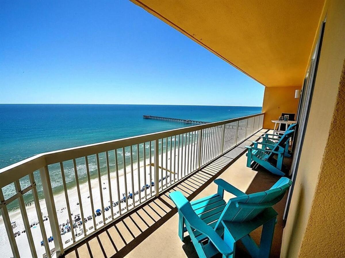 Calypso 1801w Corner Unit Incredible Wrap Around Balcony Panama City Beach